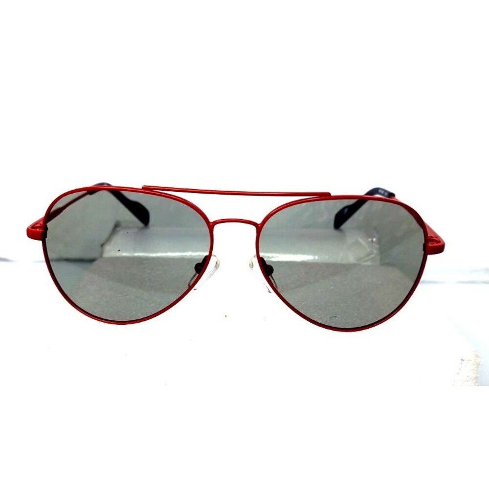 Rogue M3D NEW RE1000 615 Matte Red Metal Aviator Sunglasses Cat Eye 50-19-139